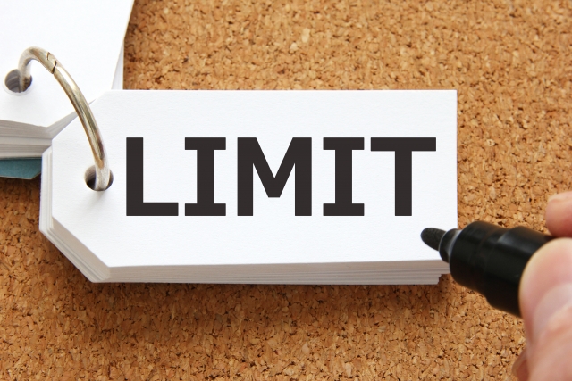 ポイントの限度額