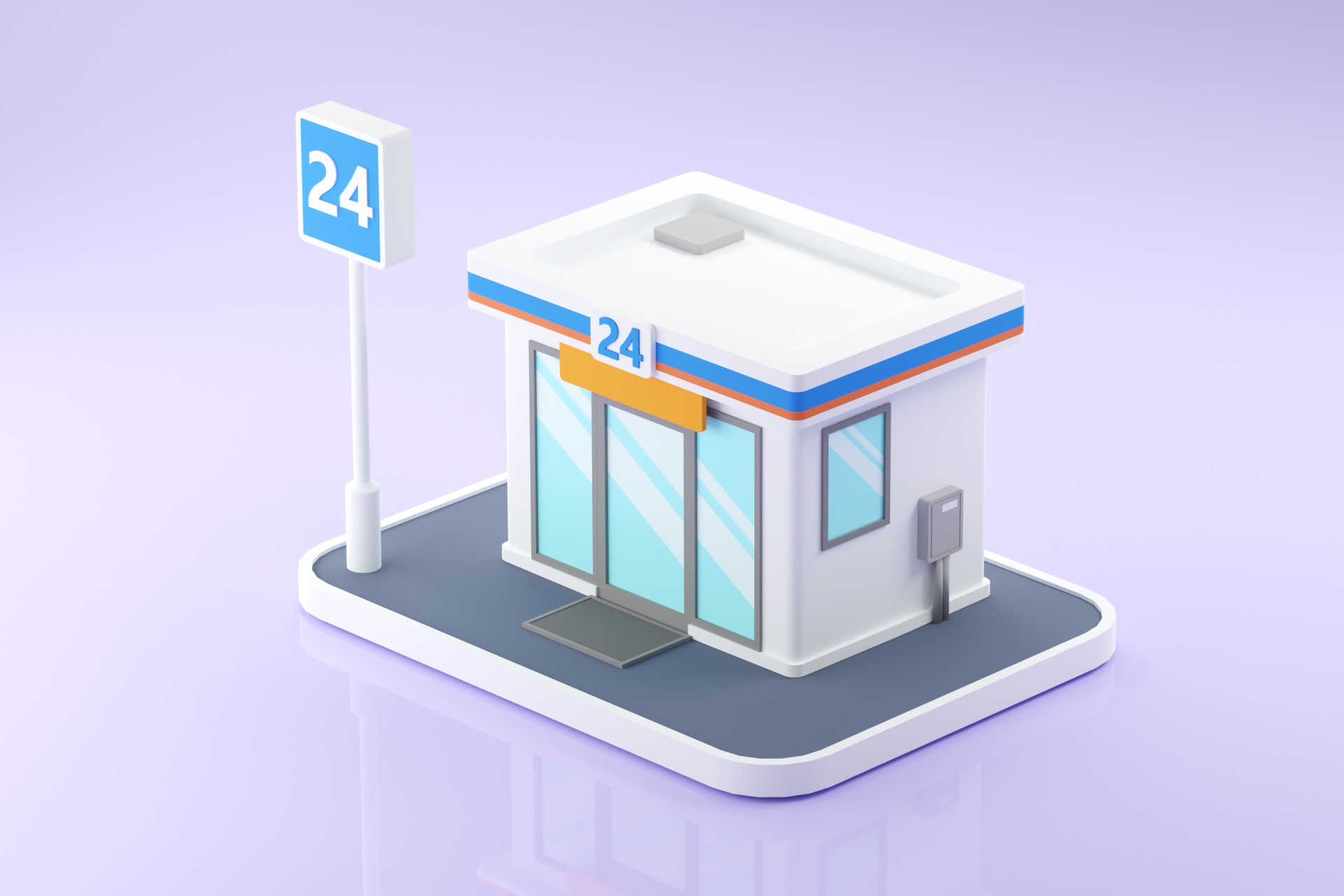 コンビニで現金をATMへ