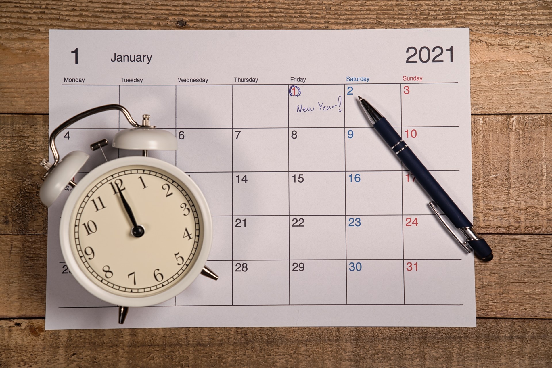 1月1日のリセットを待つ